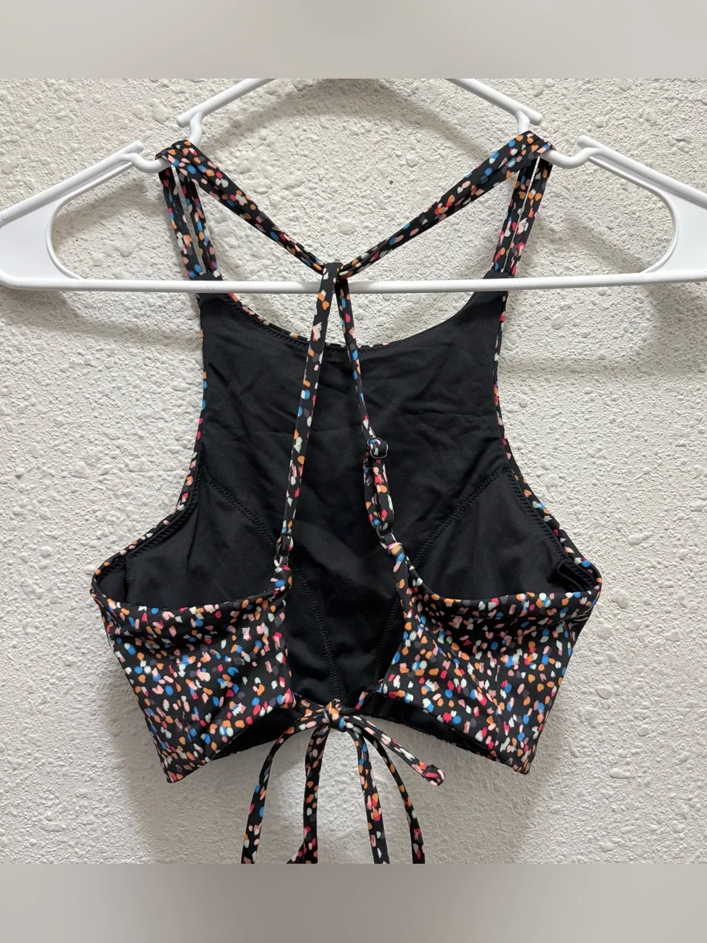 PrAna Onyx Bay Bikini Top in Alotta Dots Size XS